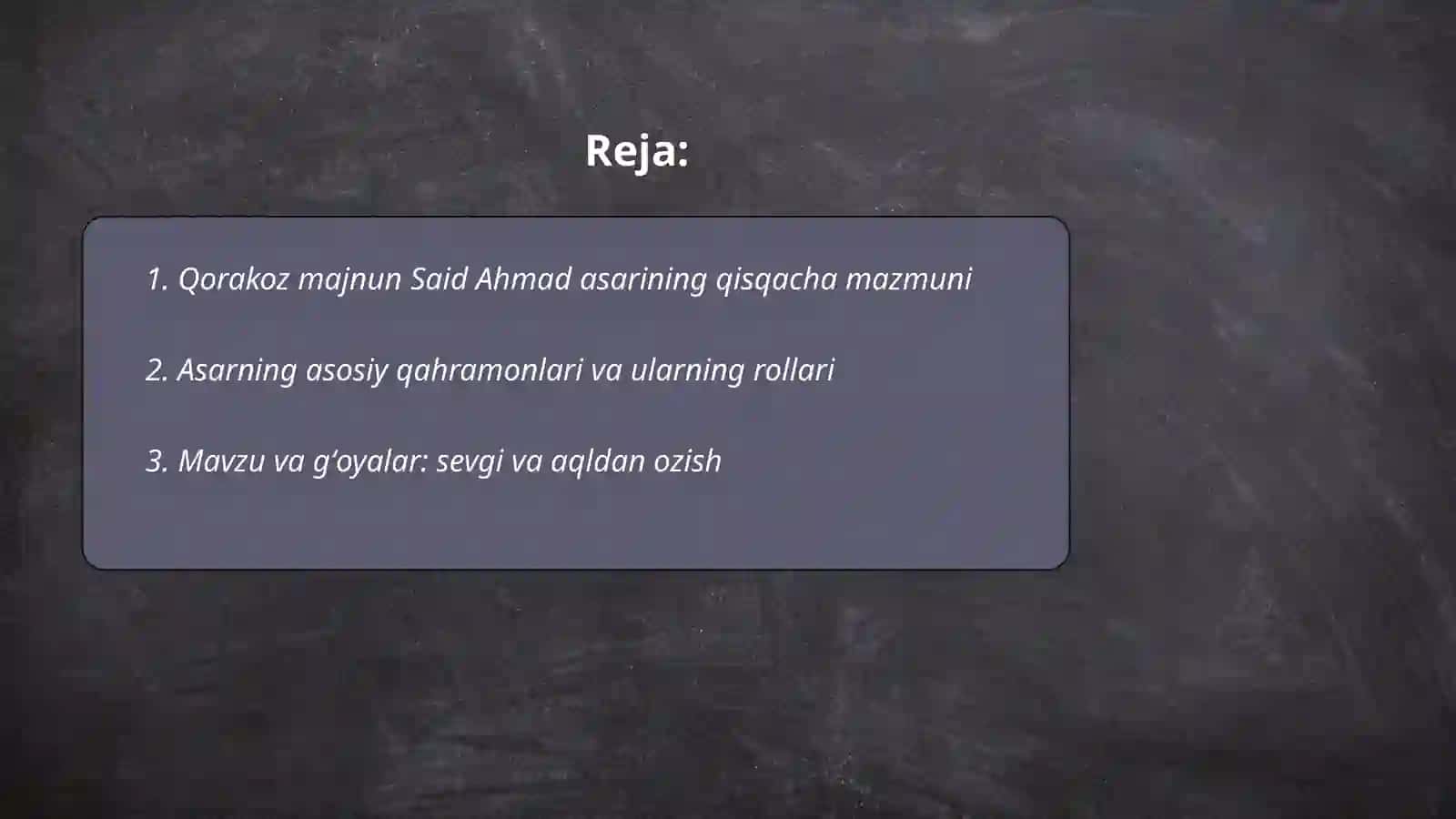 Qorakoz majnun Said Ahmad 2