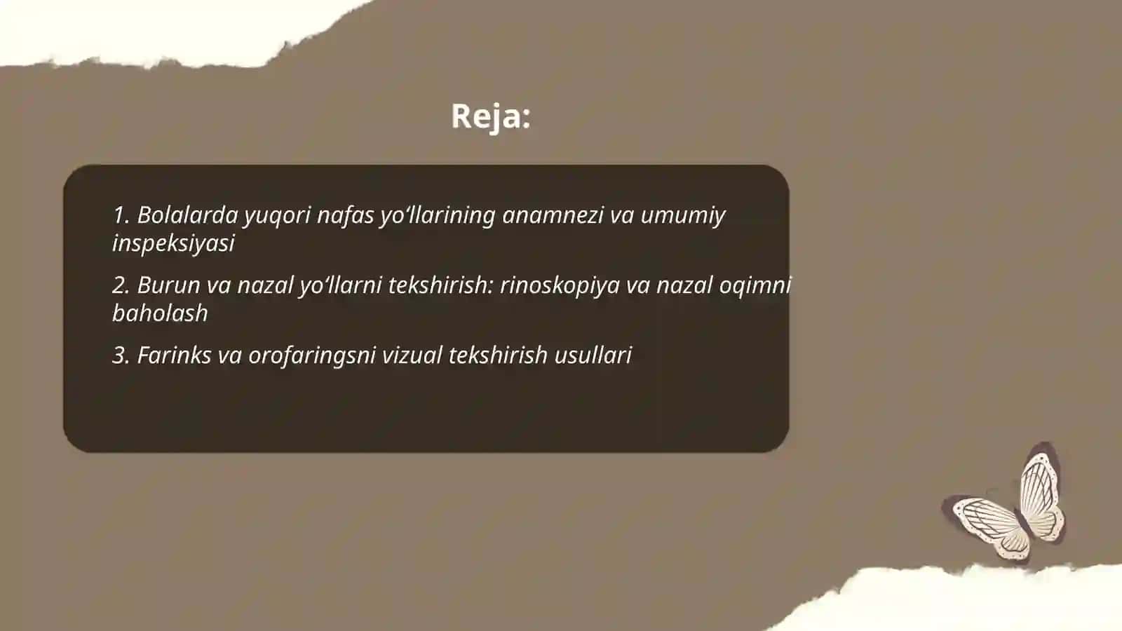 Bolalarda Nafas Yo'llari Tekshirish Usullari 2