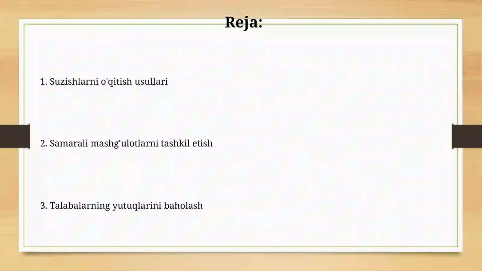 Suzishning usullarinio'rgatish 2