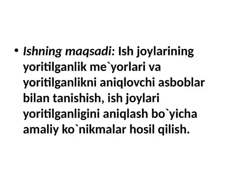 Ishlab chiqarish xonalarini yoritish 2