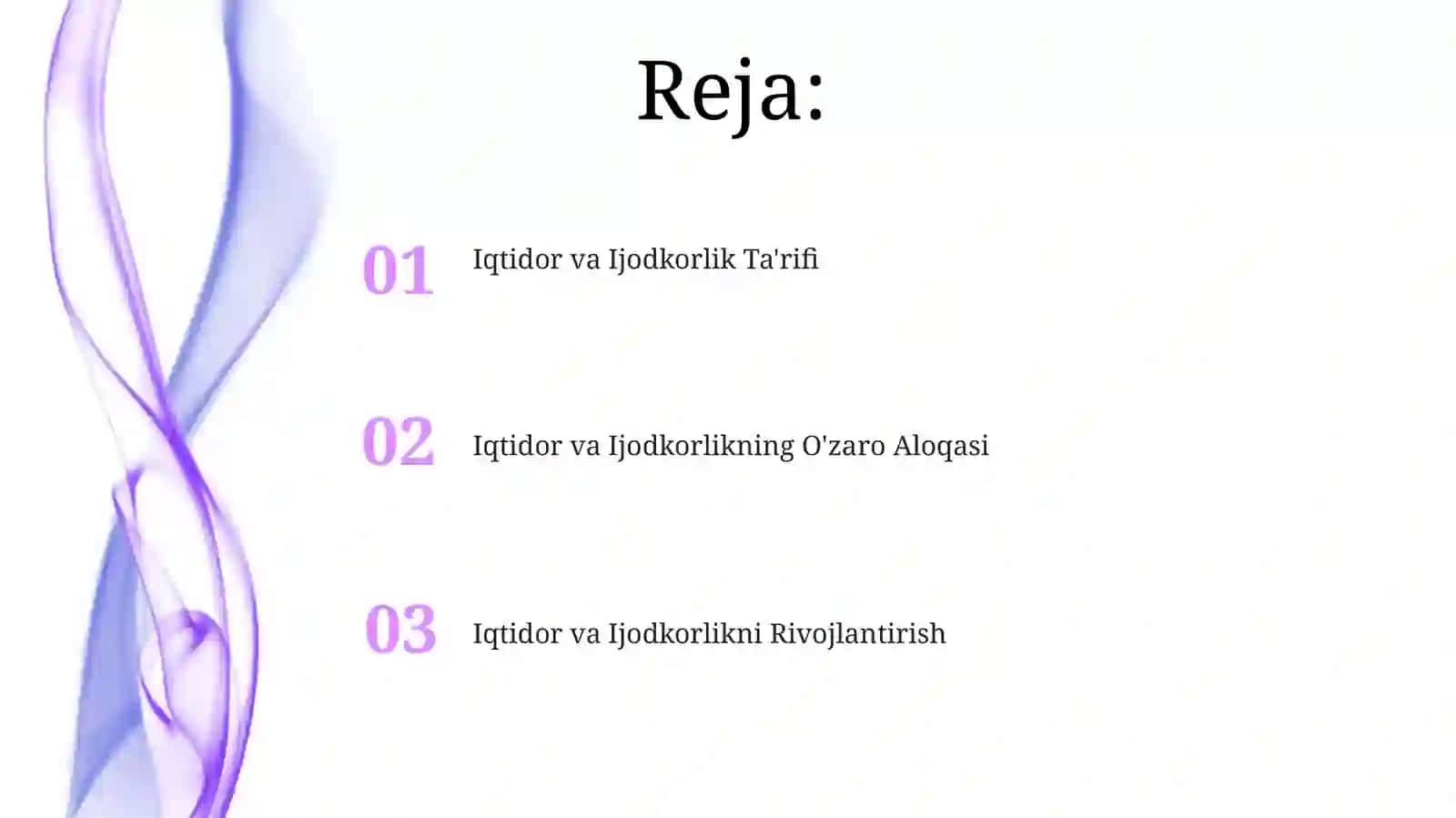 Iqtidor va Ijodkorlik 2