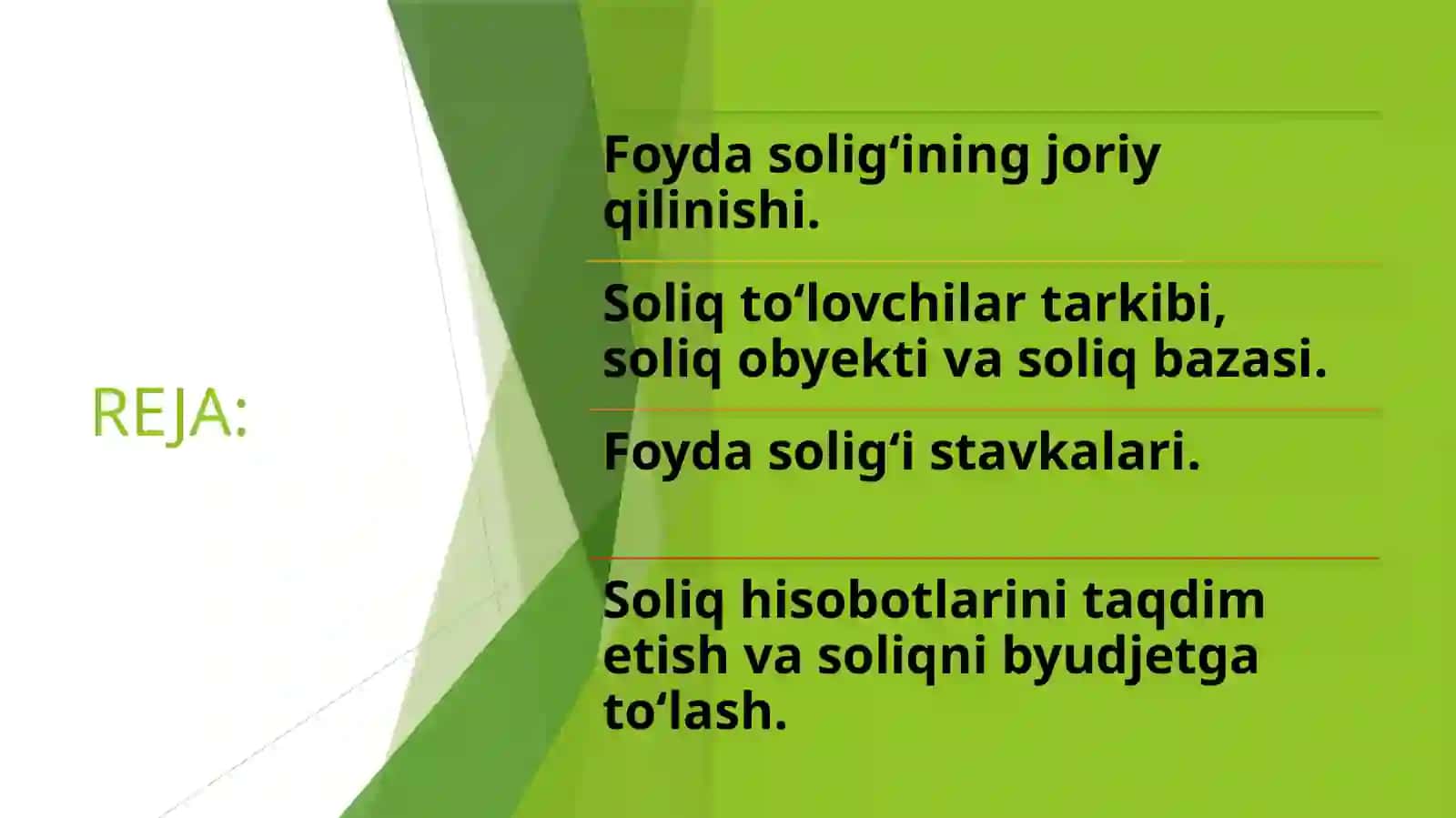 Foyda soligi 2