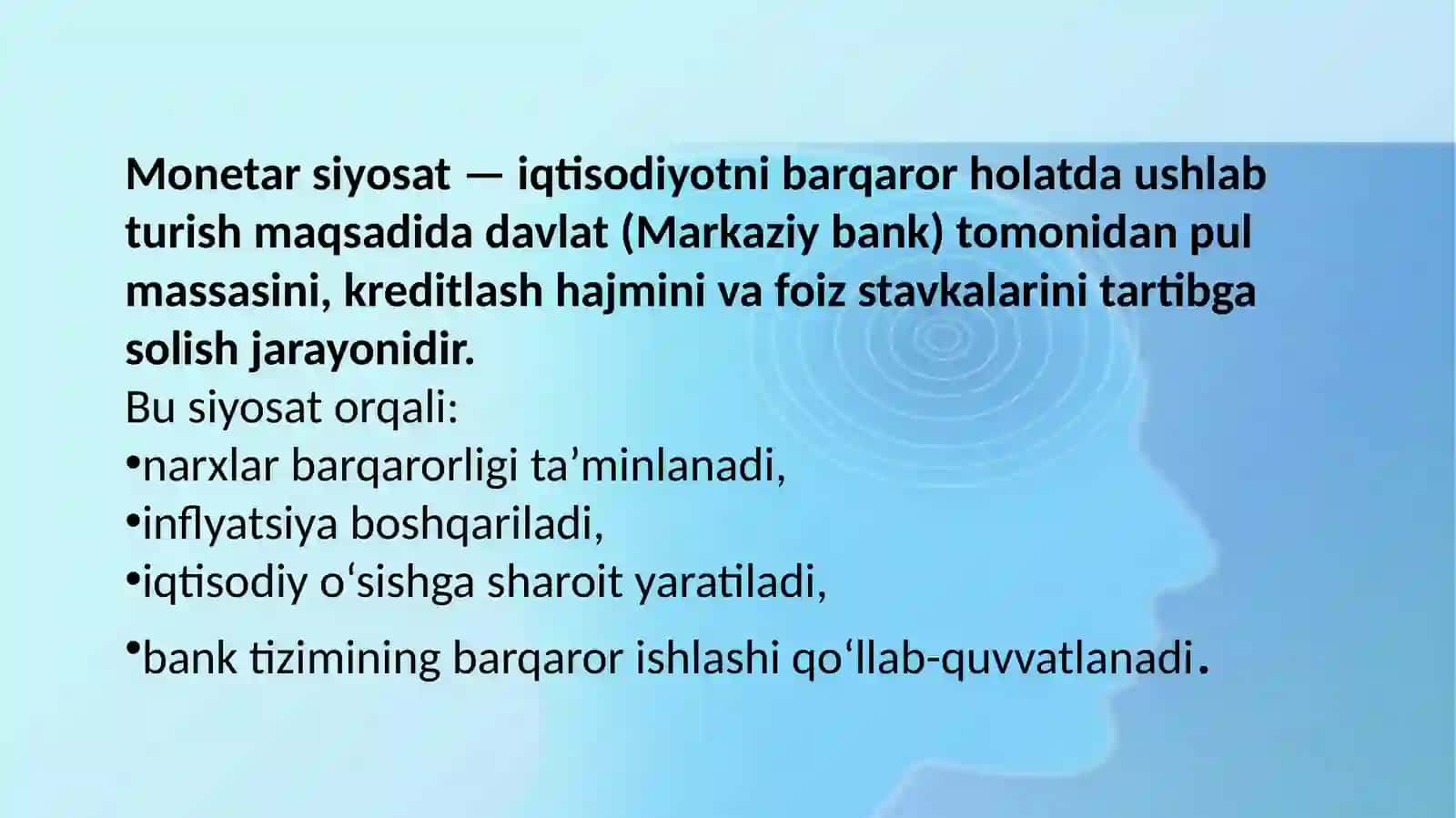 Monetar siyosat 2