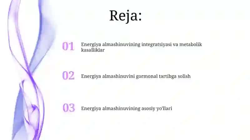 Energiya almashinuvi 2