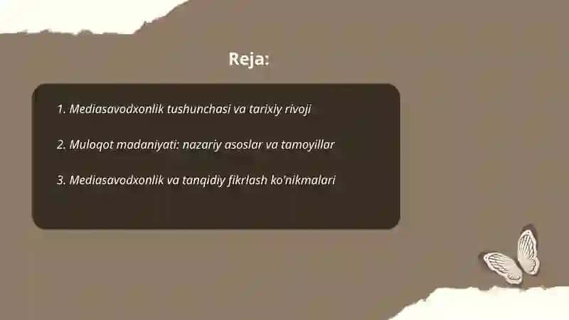 Mediasavodxonlik va muloqot madaniyati rivoji hamda jamiyatdagi ahamiyati 2