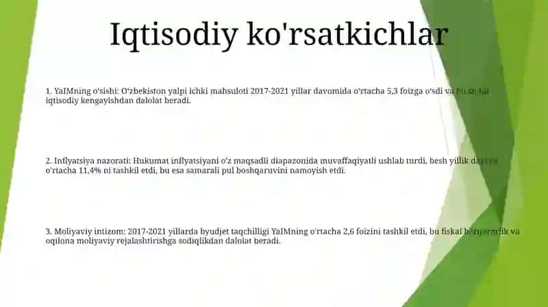 2017-2021 Yillarda OʻZbekistonning Iqtisodiy Taraqiyoti Nomozboyev_017 2