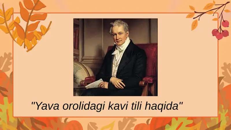 Yava orolidagi kavi tili haqida 2