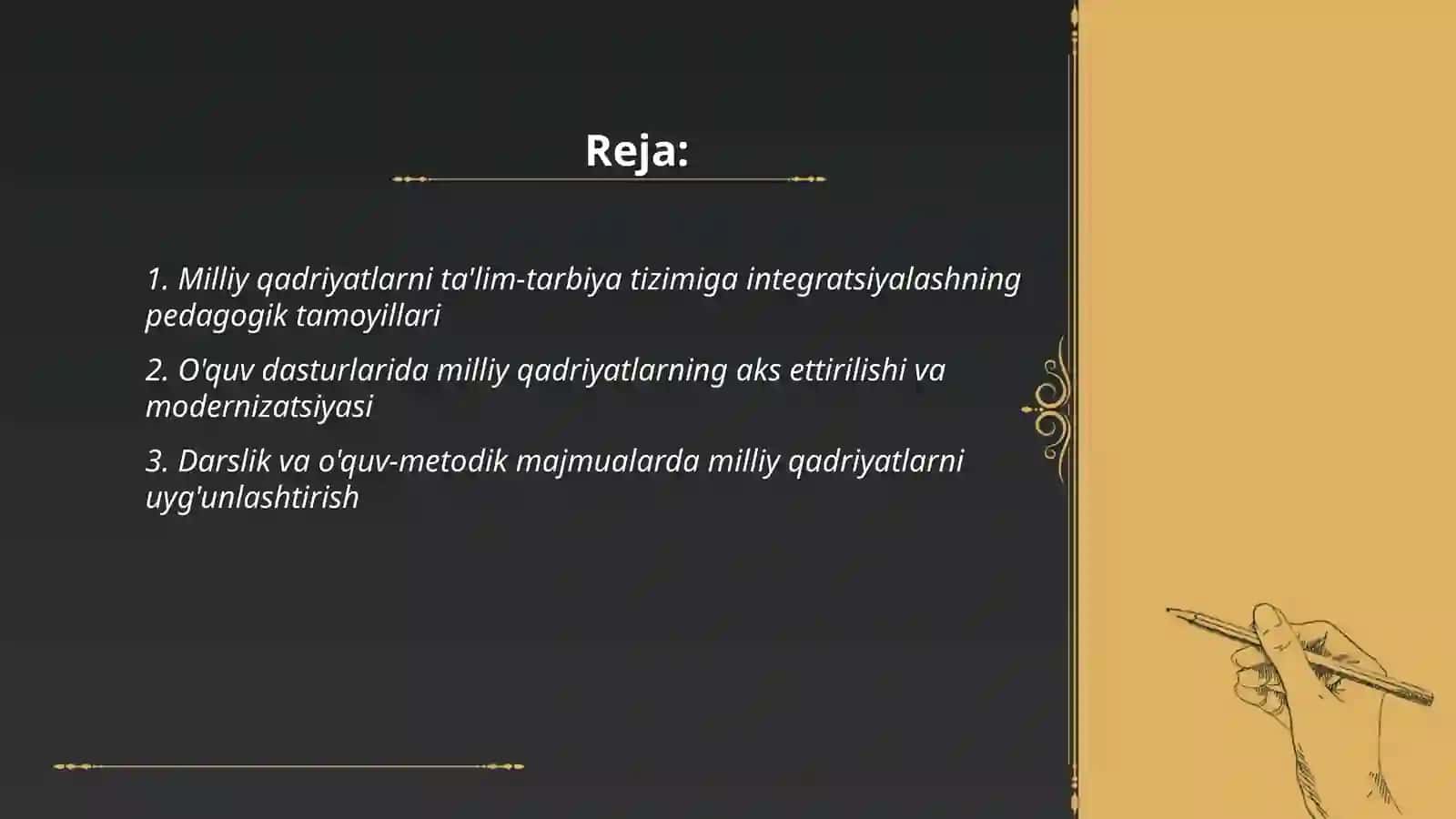 Milliy qadriyatlarni ta'lim-tarbiya tizimiga integratsiyalashning pedagogik tamoyillari 2