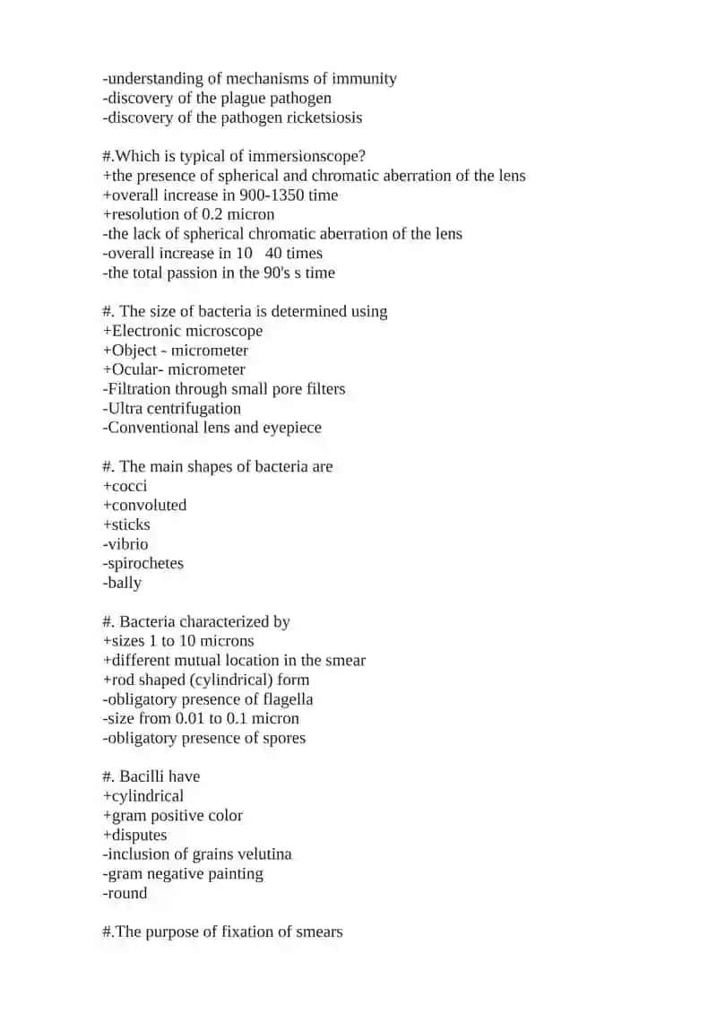 The main stages in the development of microbiology 2