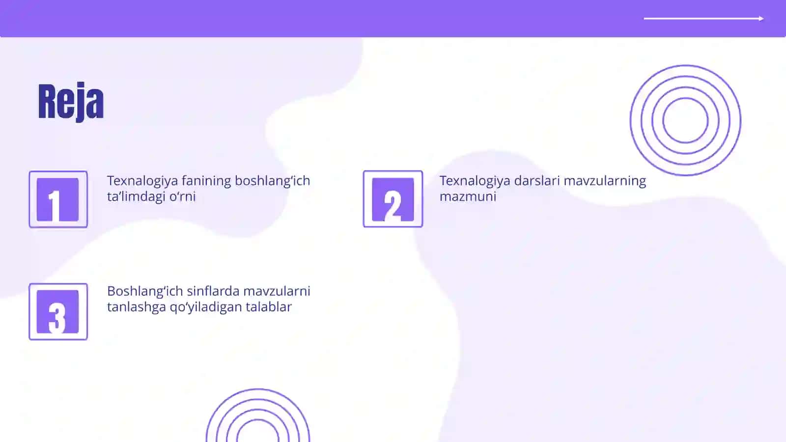 Boshlangʻich sinflarda texnologiya darslari mavzulariga qoʻyiladigan talablar 2