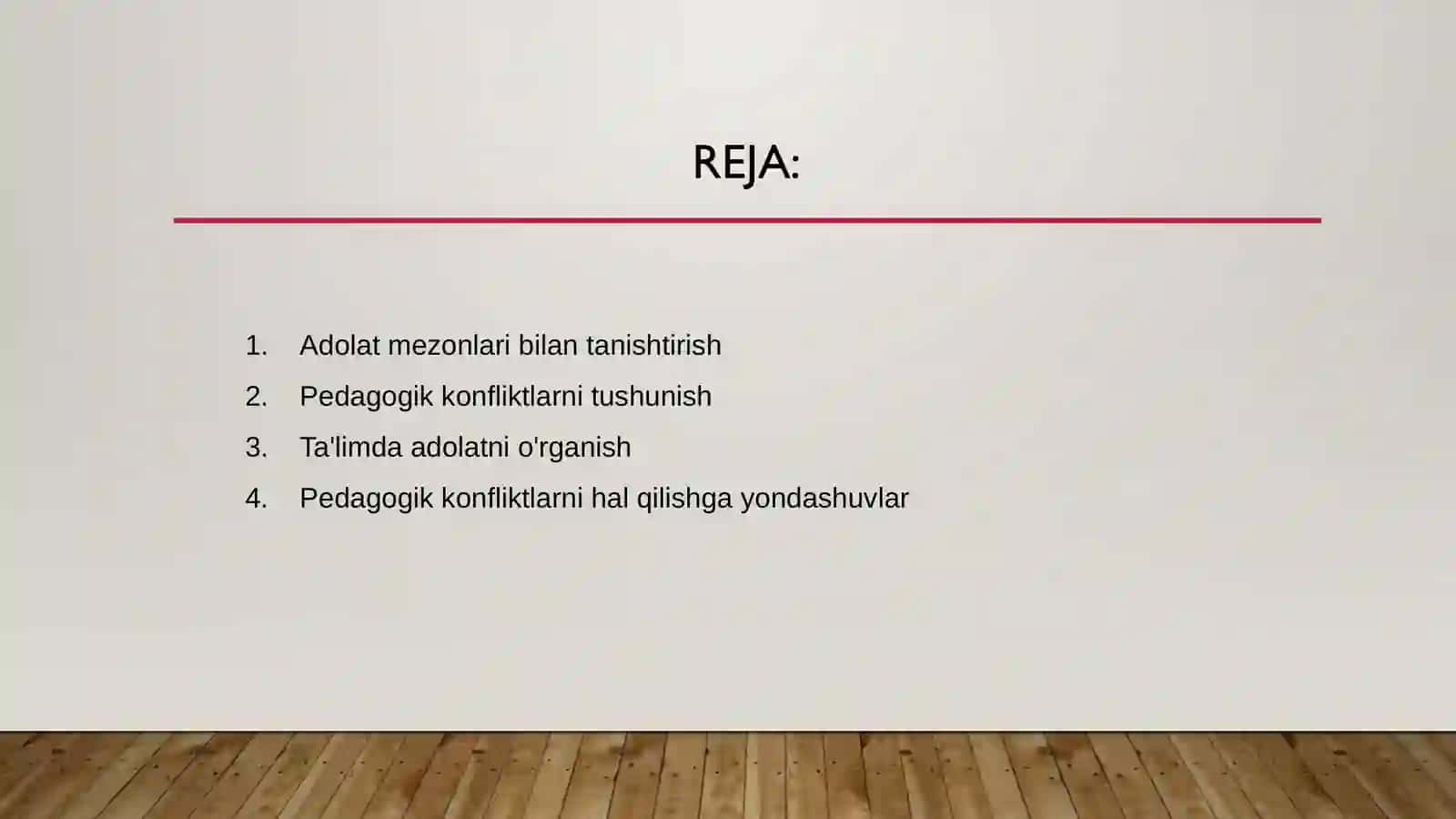 Pedagogik nizolarni bartaraf qilishda adolat mezoni 2