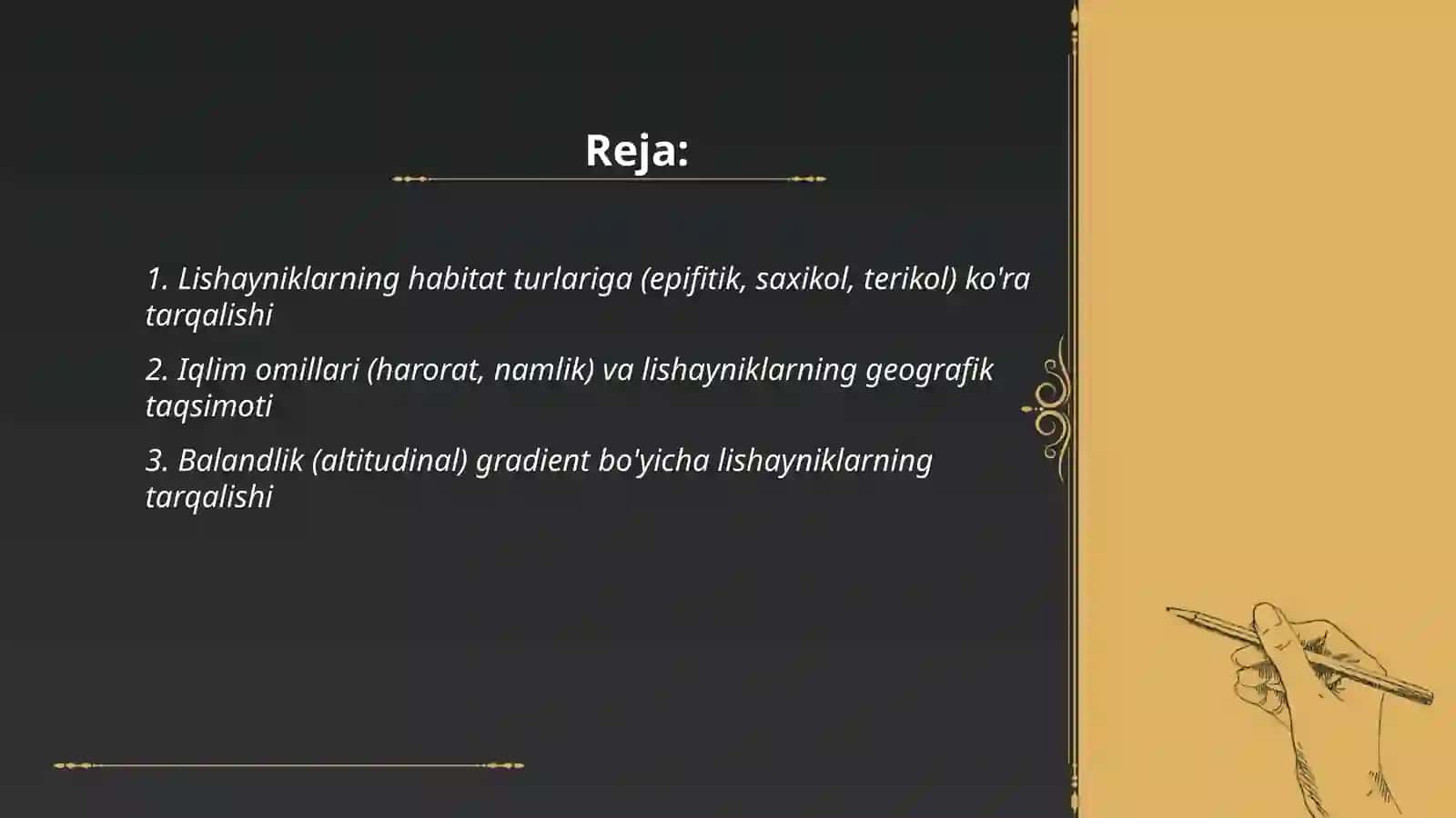 Lishayniklarning tabiatda tarqalishi va ahamiyati 2