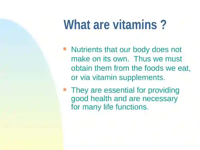 VITAMINS 2