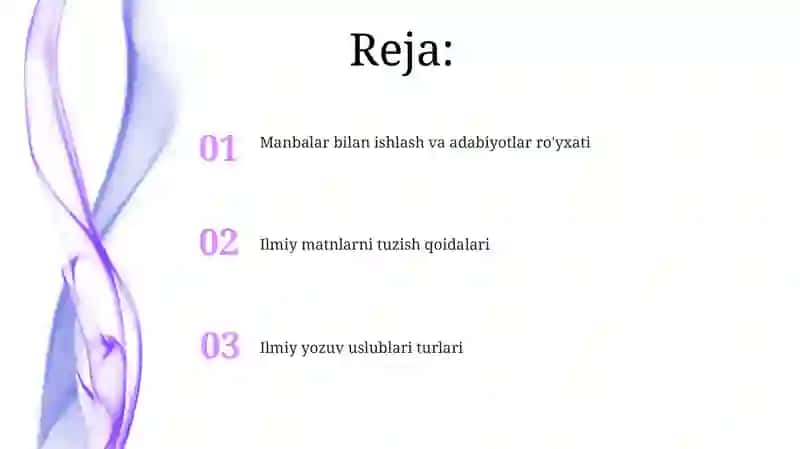 Ilmiy matnlarni tuzish qoidalari 2