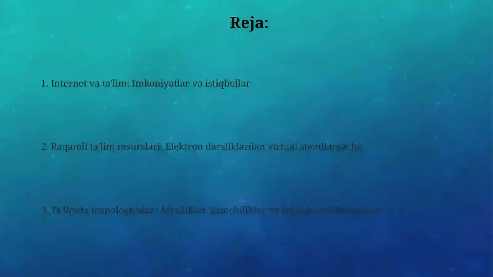 Internet, Internetdagi ta'limiy dasturlar elektron o'quv qo'llanmalar multimedialar virtual stendlar 2