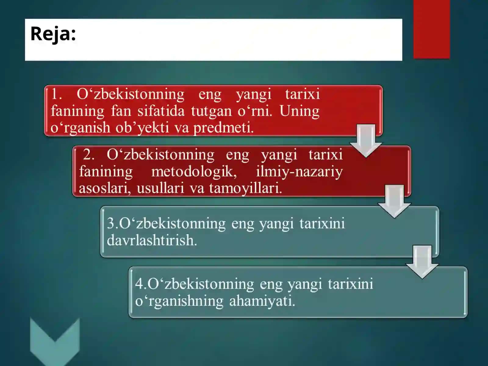 O‘ZBEKISTONNING ENG YANGI TARIXI 2