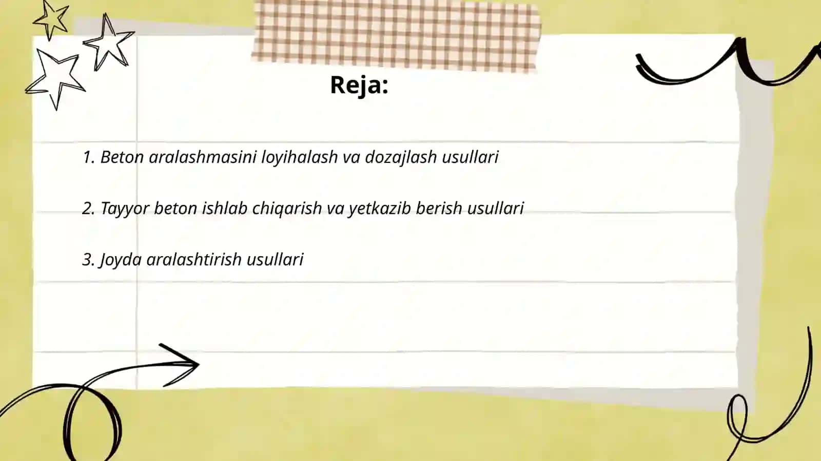 Temir beton ishlab chiqarish usullari 2