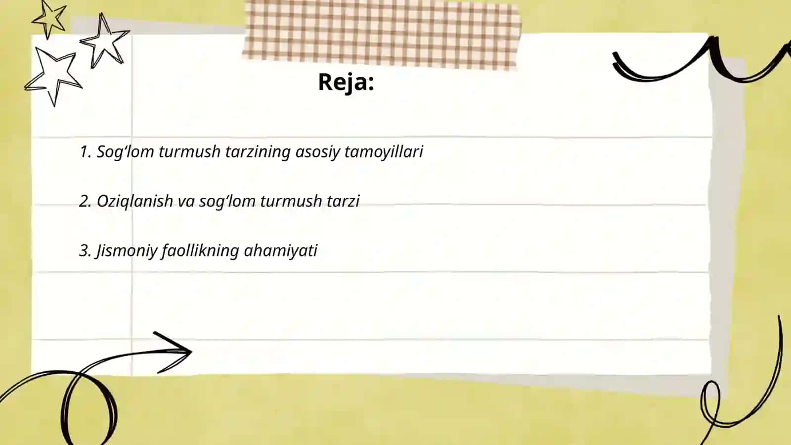 Sogʻlom turmush tarzini targʻib qilish 2