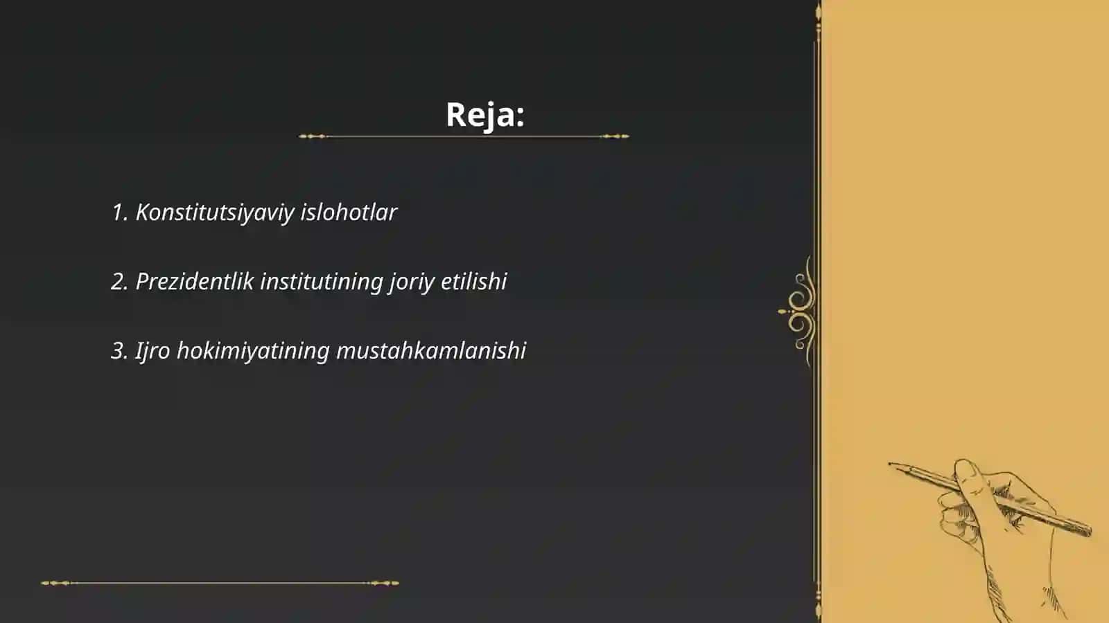 Konstitutsiyaviy islohotlar 2