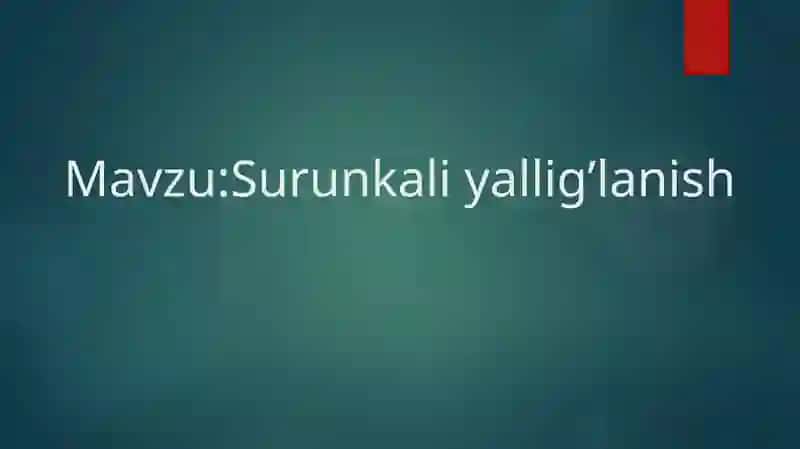 Surunkali yallig'lanish 2