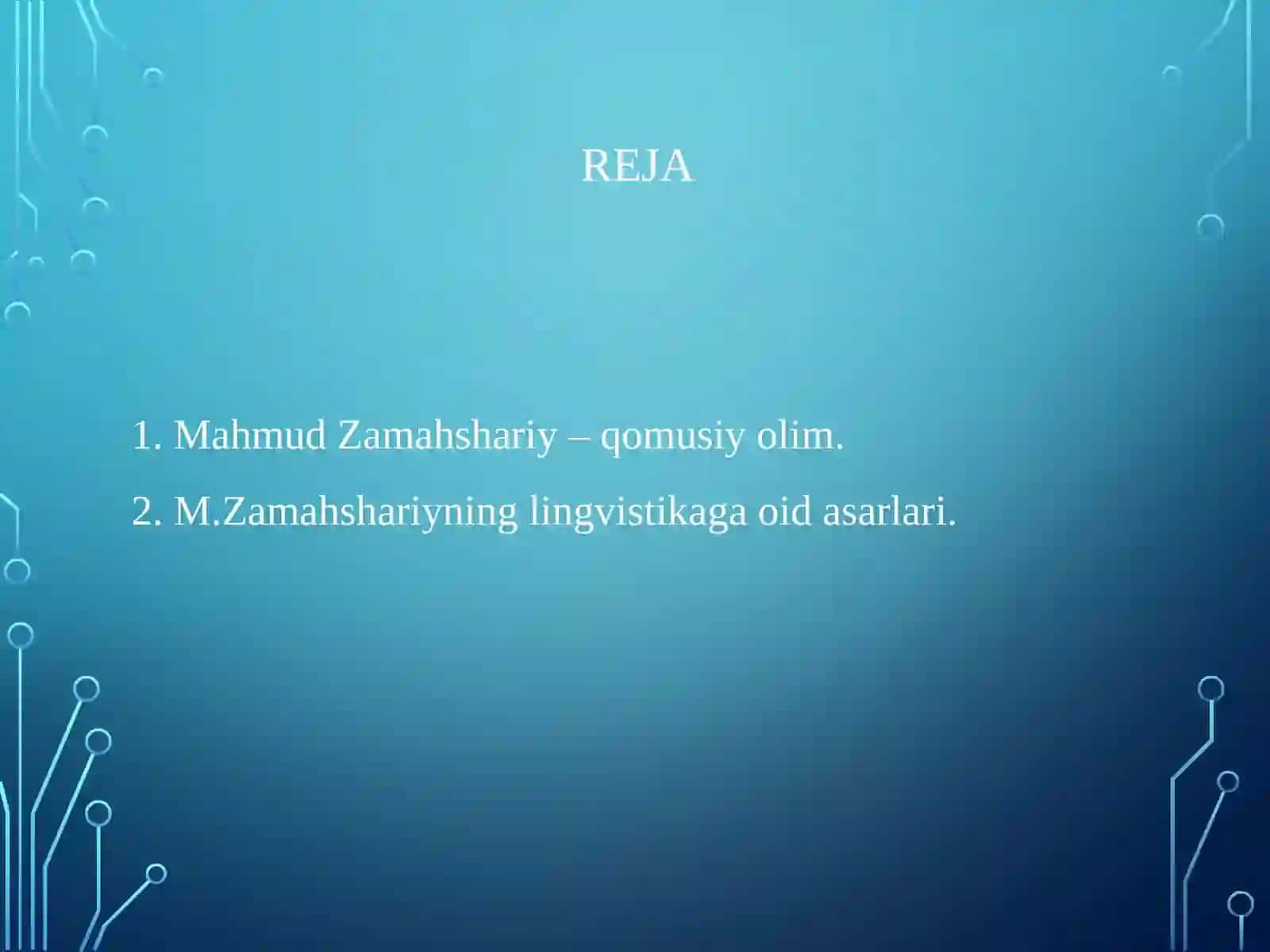 Mahmud Zamaxshariyning lingvistik qarashlari 2