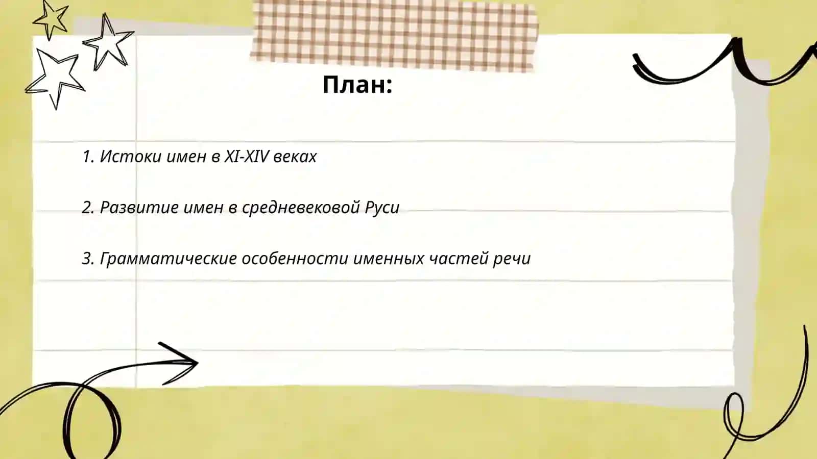 Именные части речи в XI-XIV веках 2