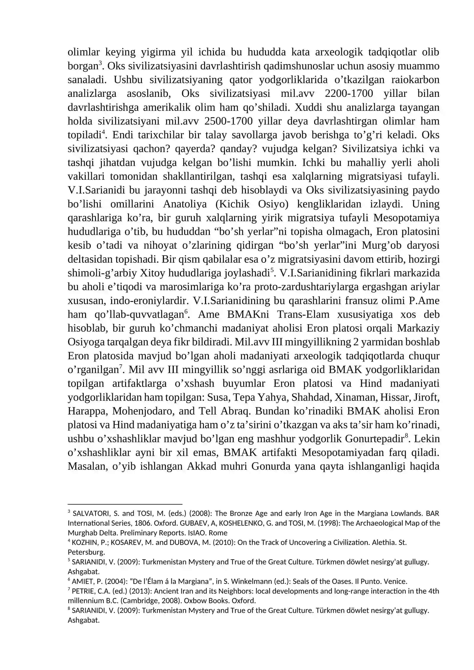 AQSH ARXEOLOGIYASIDA OKS SIVILIZATSIYASINING O’RGANILISHI TARIXI 2