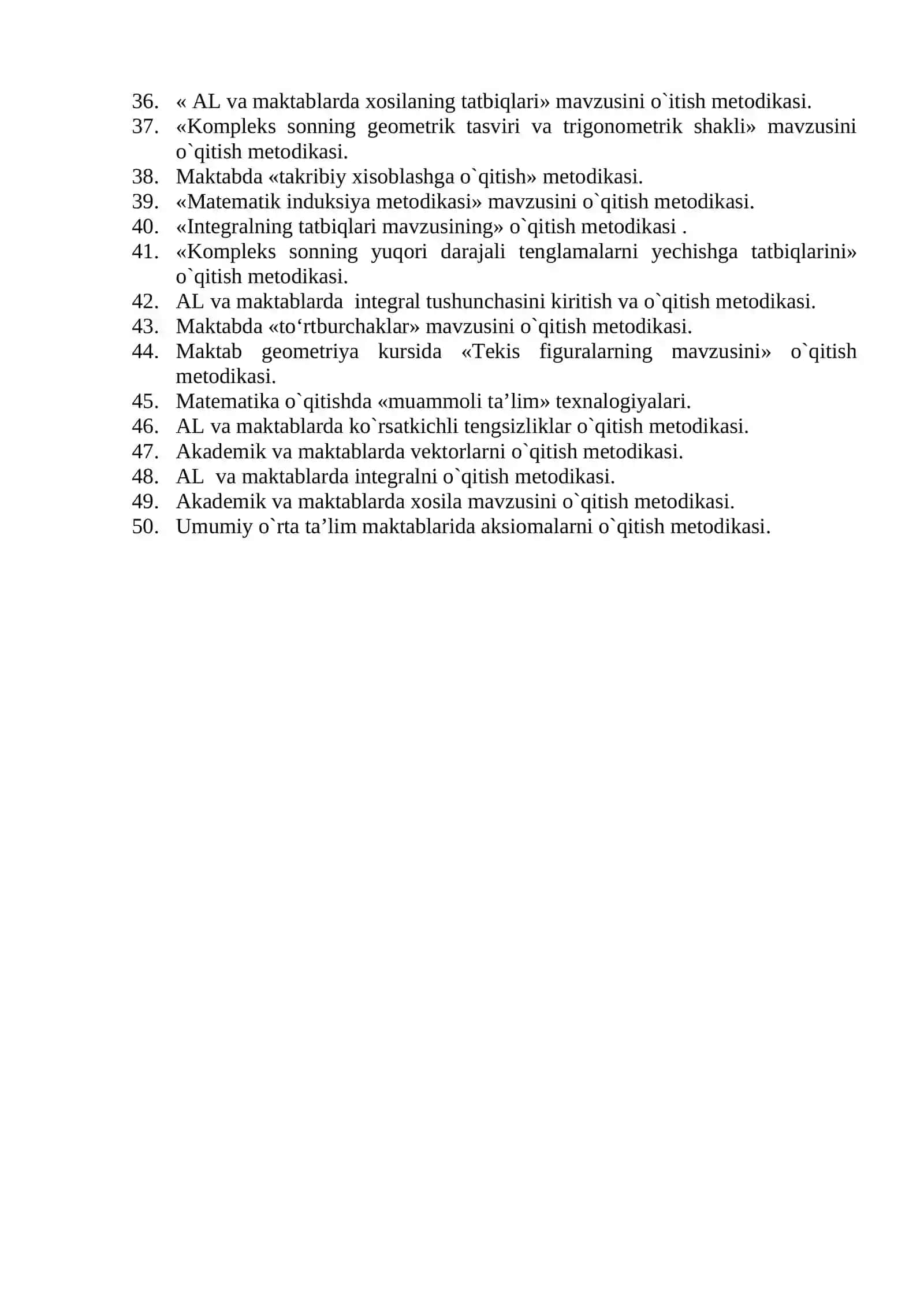 Maktab matematikasida planimetriya asosiy tushunchalarini kiritish metodikasi 2