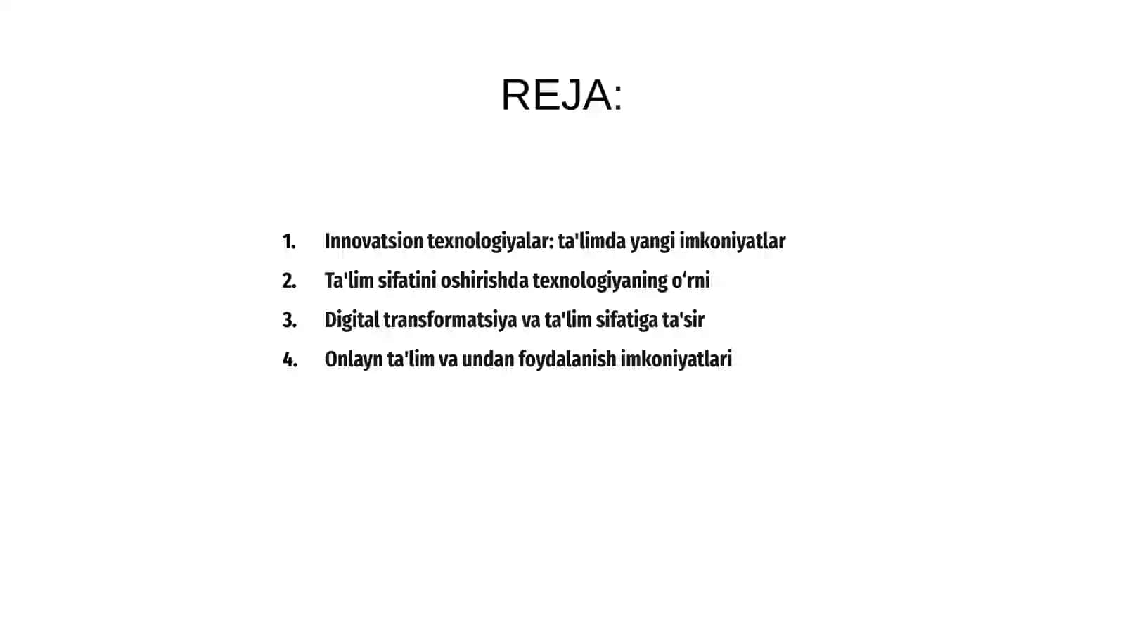 Ta'limda Innovatsion Texnologiyalar 2
