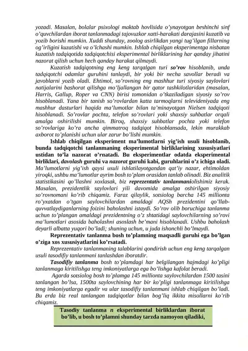 STATISTIK JAMLASH VA GURUHLASH 2