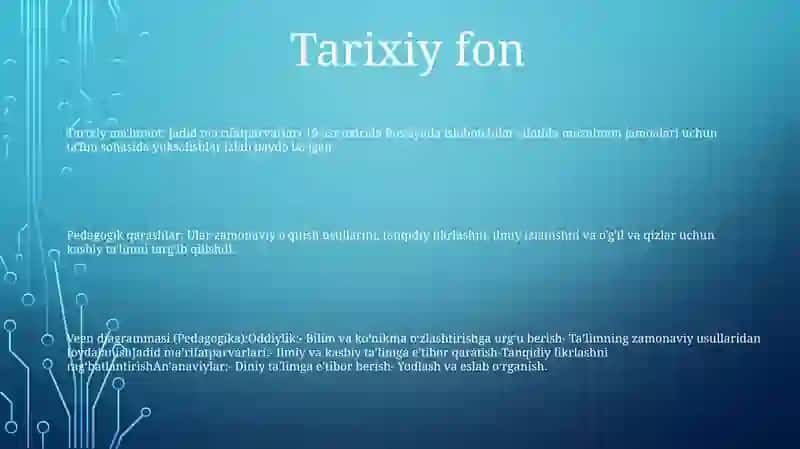 Jadid Ma'Rifatparvarlarining Pedagogik Qarashlari 2