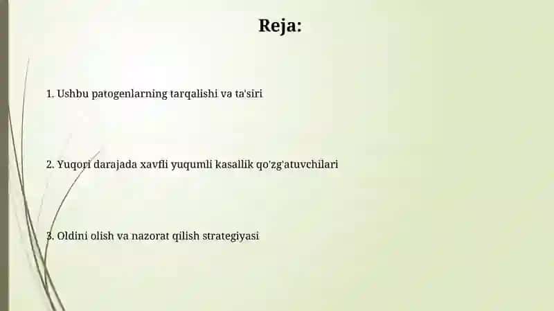 Ushbu patogenlarning tarqalishi va ta'siri 2