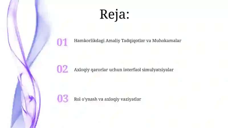 Tarbiya fanini o'qitishda interfaol metodlardan foydalanish imkoniyatlari 2