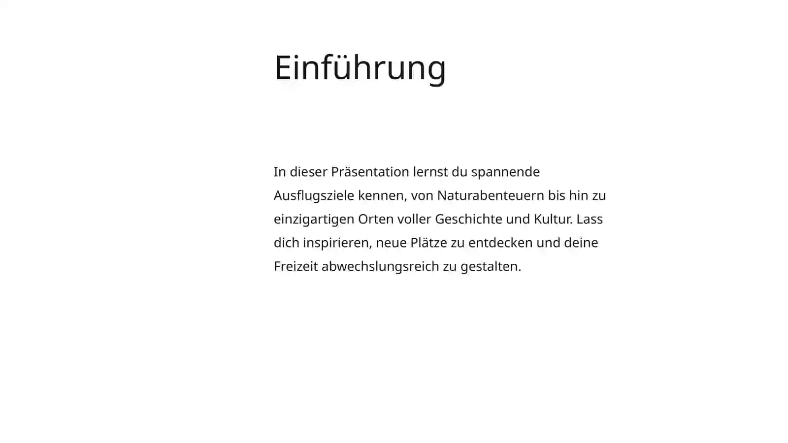 Ausflugsziele 2