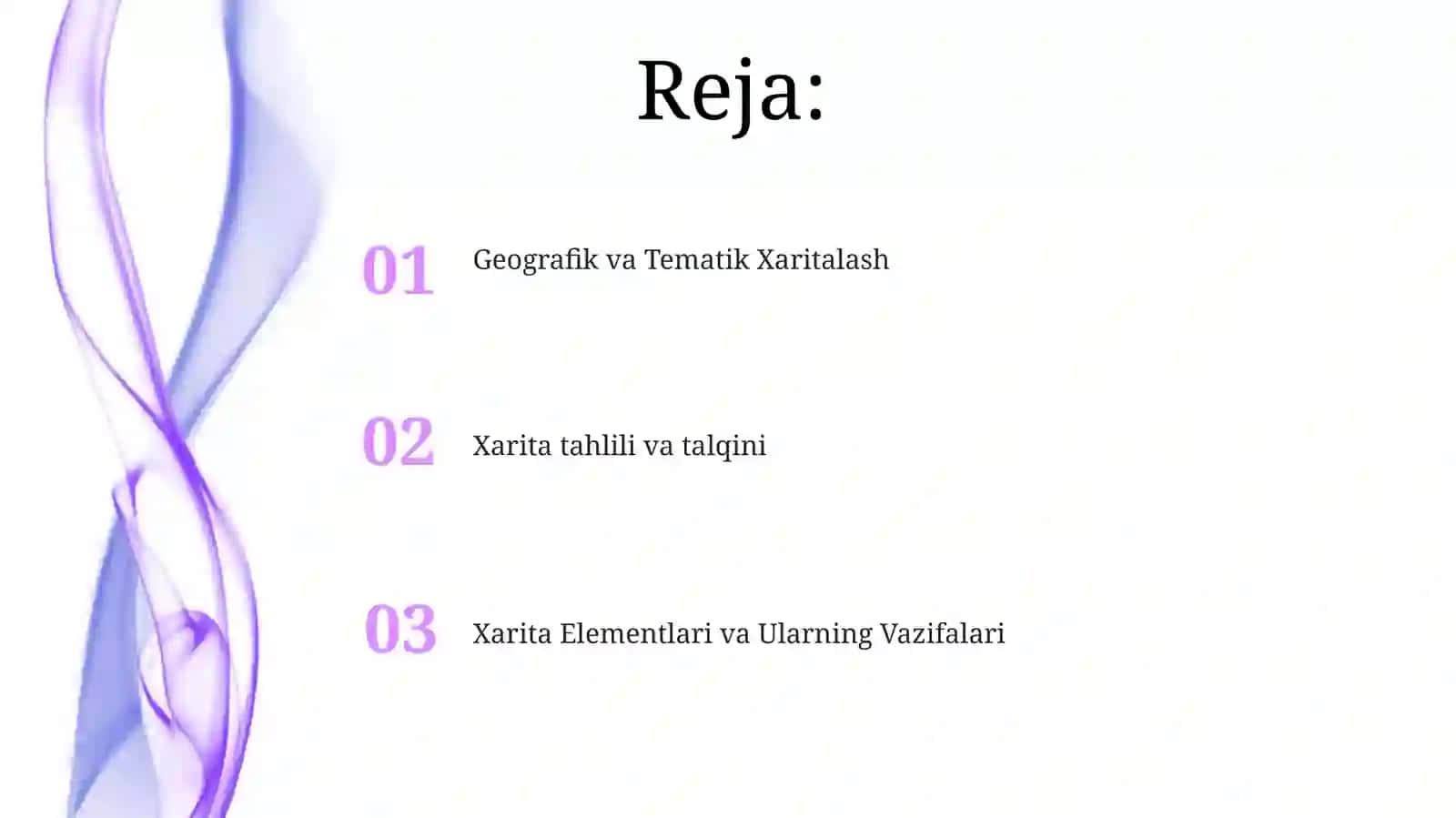 Umumgeografik va mavzu maxsus karitalar 2
