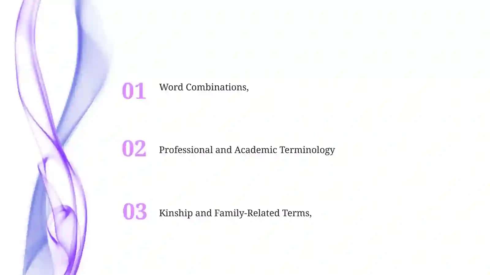 Word Combinations 2
