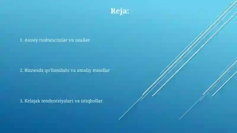 Biznesni boshqarishda ilg‘or tahlil va AI 2