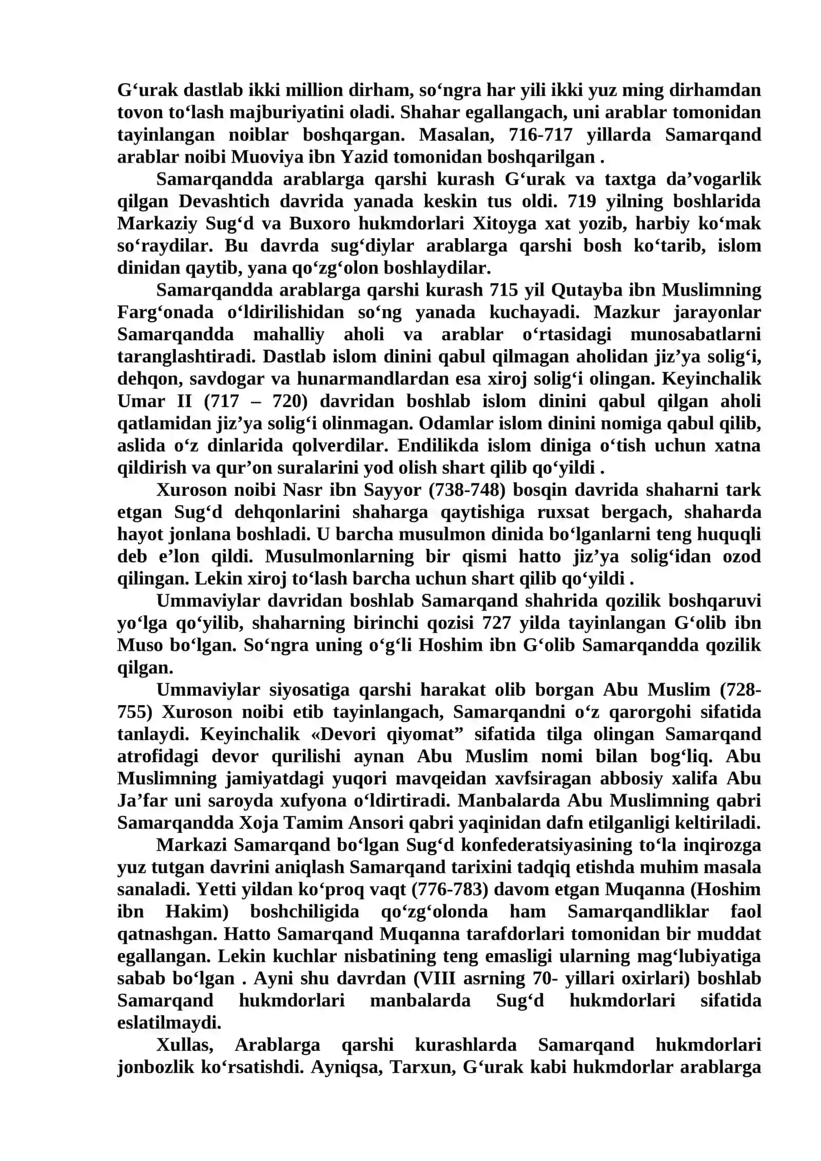 Sharq renessanslari davrida Samarqandning tutgan o`rni 2