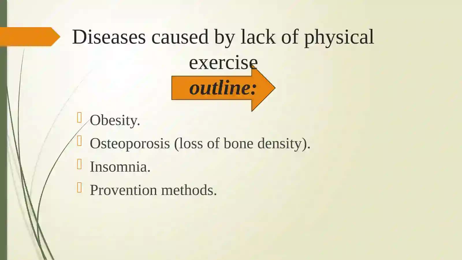 Diseases caused by lack of physical exercise 2
