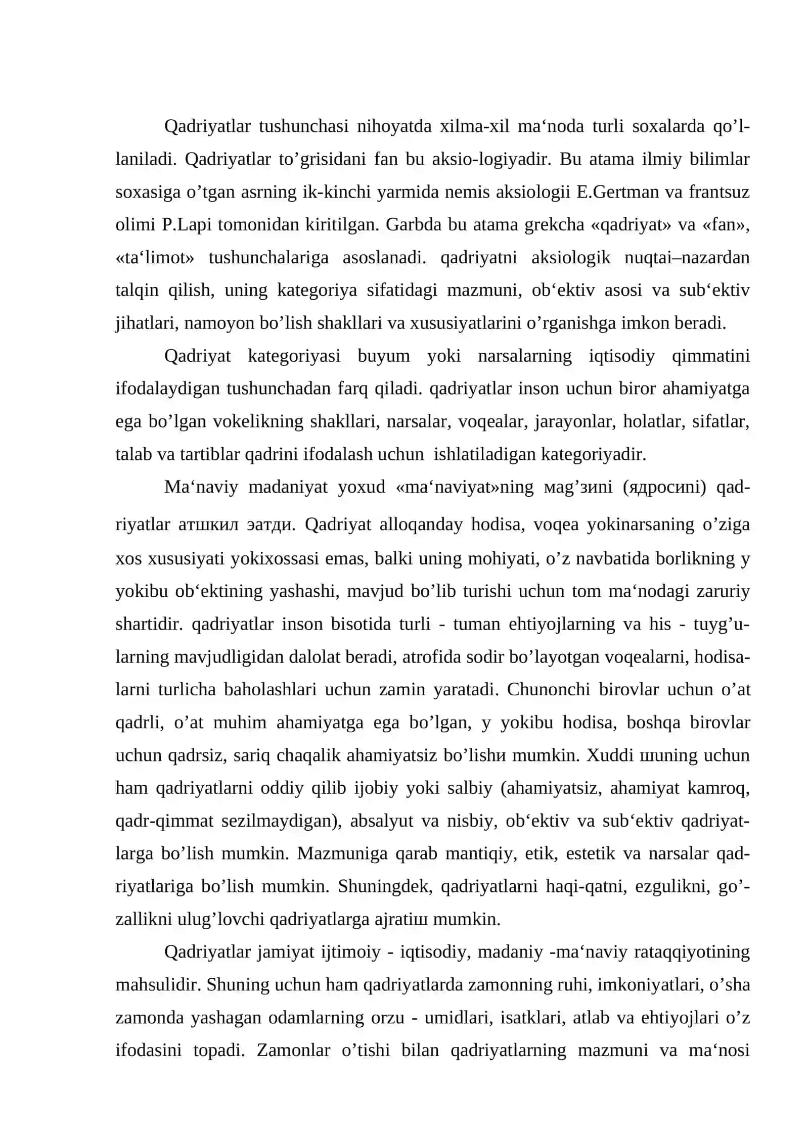 Milliy va umuminsoniy qadriyatlar 2