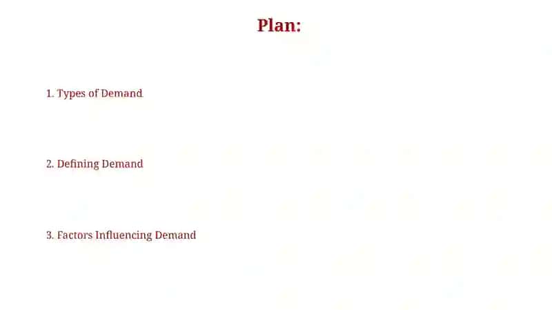 Types of Demand 2