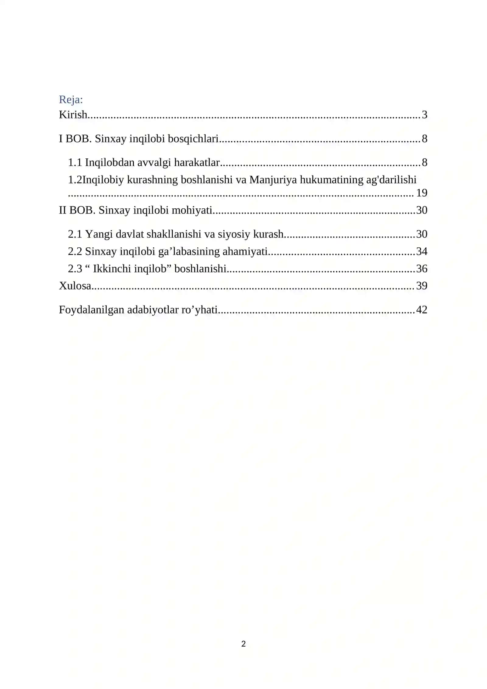 Sinxay inqilobi, mohiyat va natijalari 2
