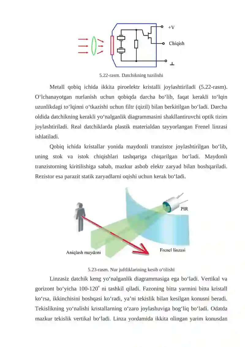 Avtomatlashtirilgan yoritish tizmlarini tashkil qilishda ishlatiladigan datchiklar 2