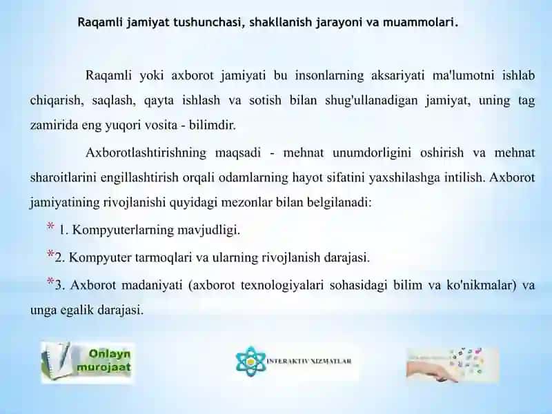 Raqamlijamiyat 2