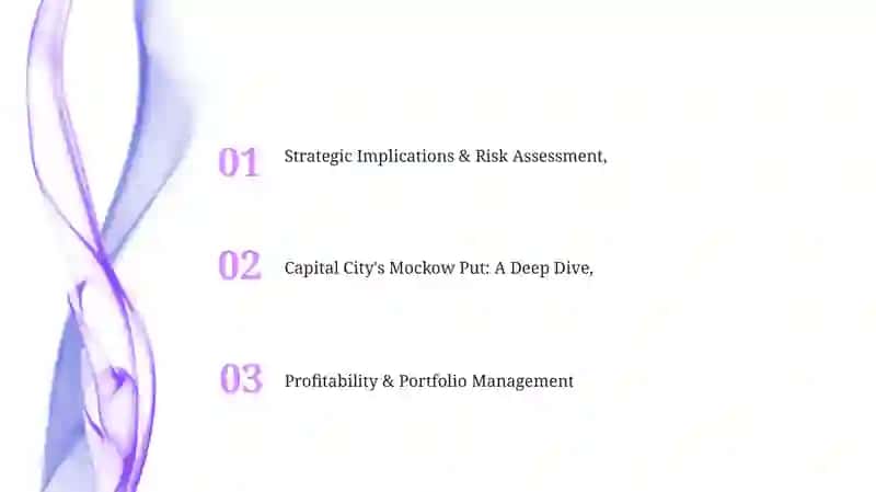 Capital City's Mockow Put: A Deep Dive 2