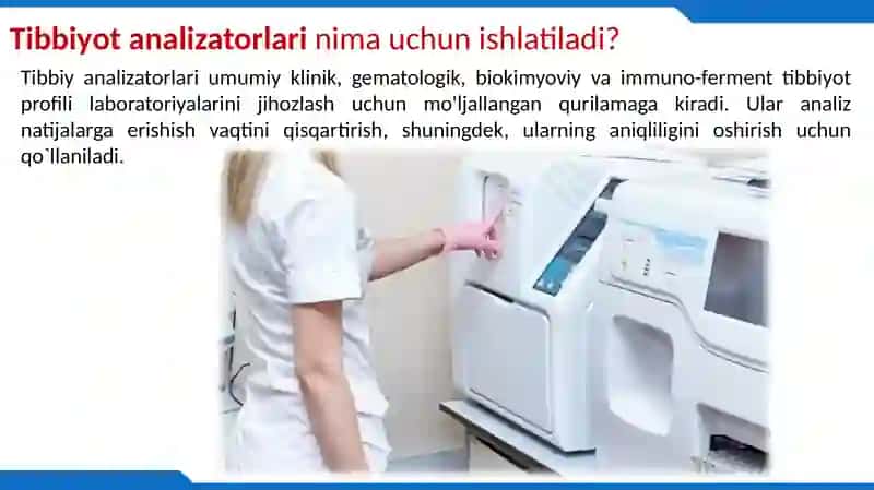 Tibbiyot analizatorlar 2