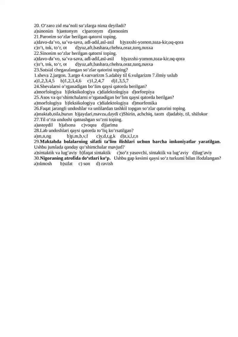 Tilshunoslik 2