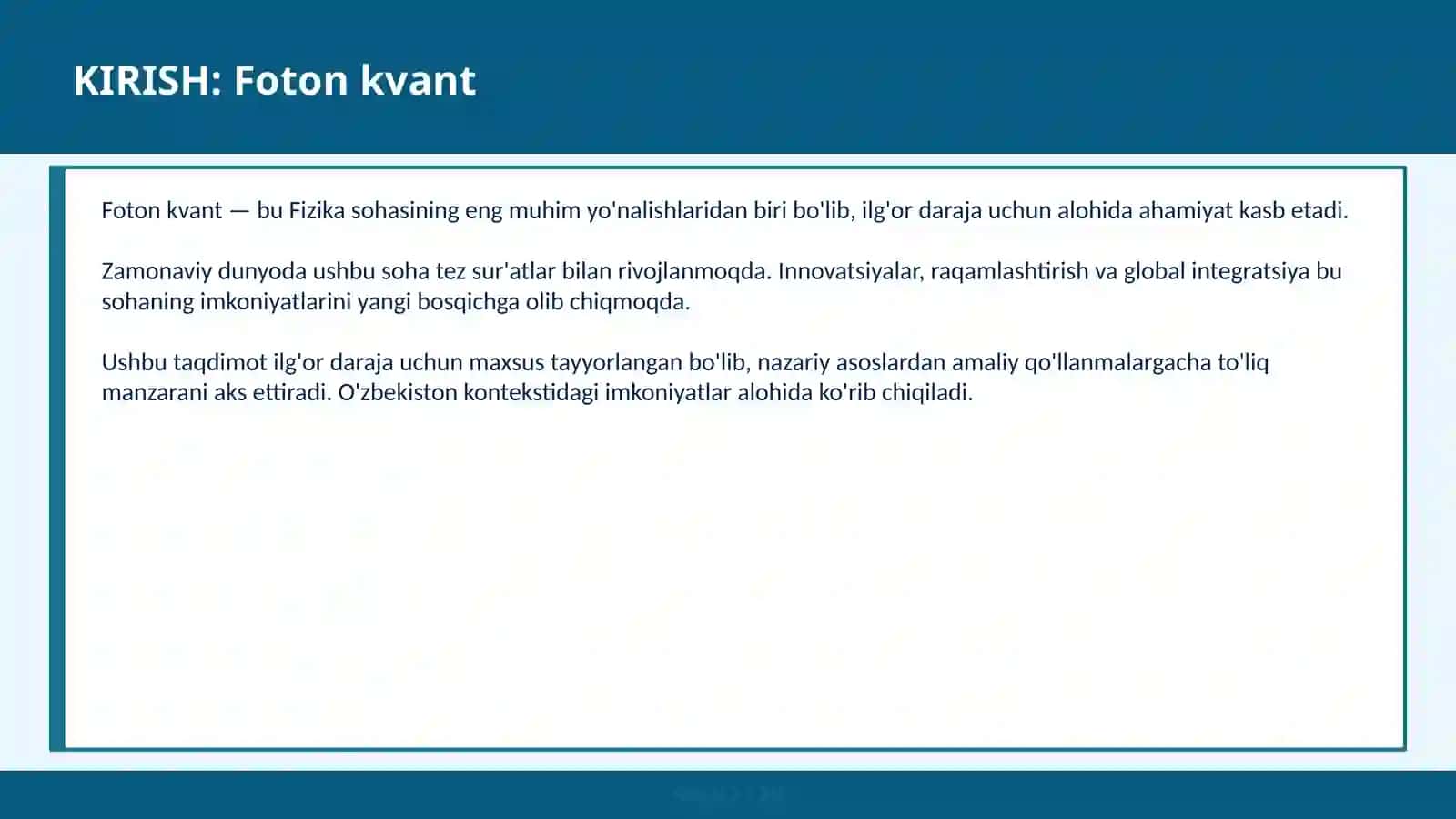 Foton kvant 2