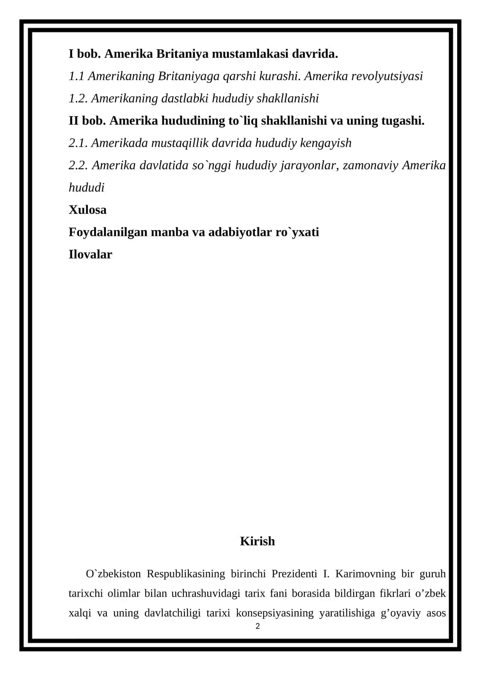AMERIKA DAVLATINING HUDUDIY SHAKLLANISHI 2