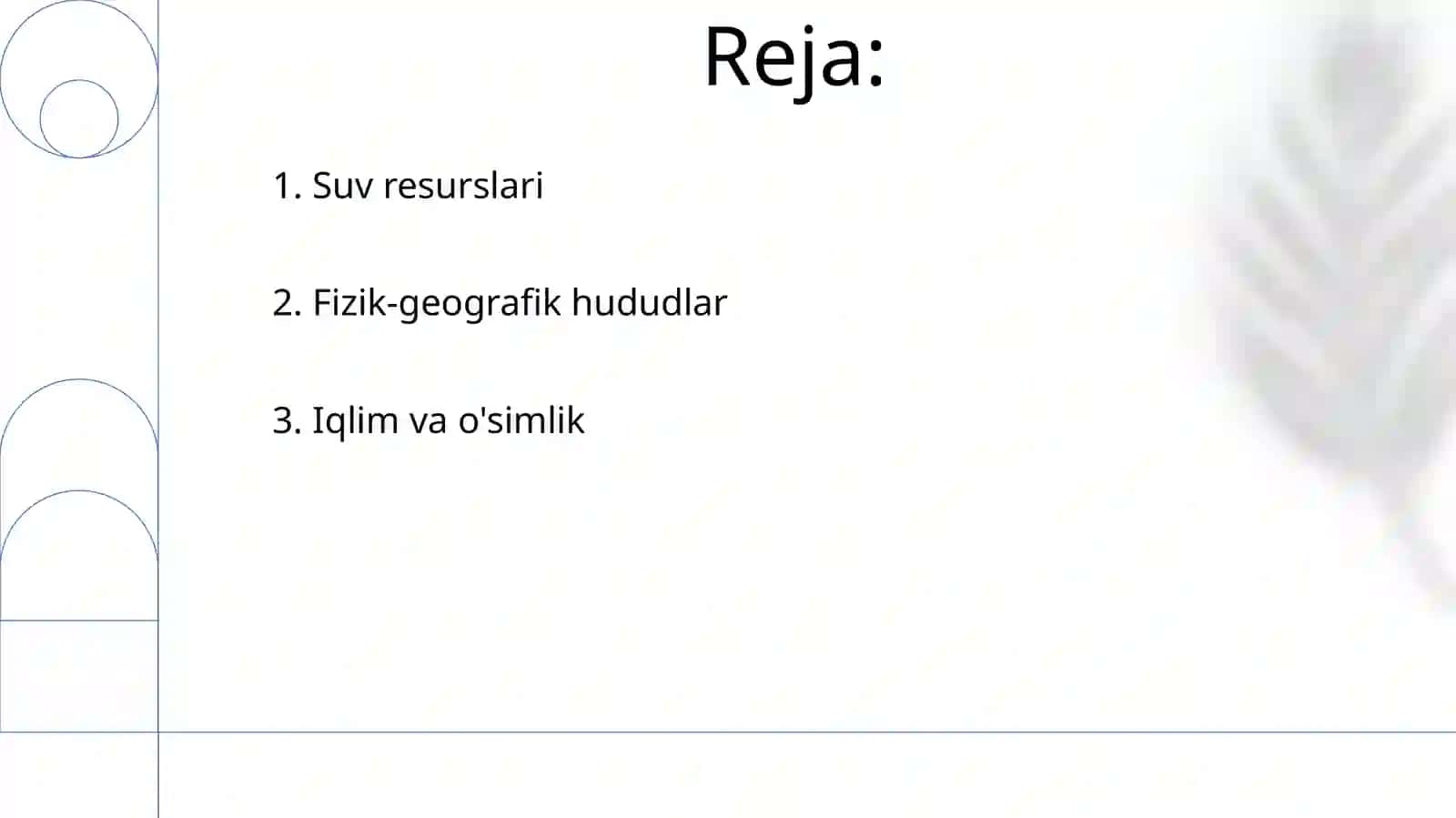 AFRIKA MATERIGINI TABIIY GEOGRAFIK RAYONLASHTIRISH 2